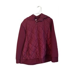 Time and Tru Women’s Burgundy Coat size 1X